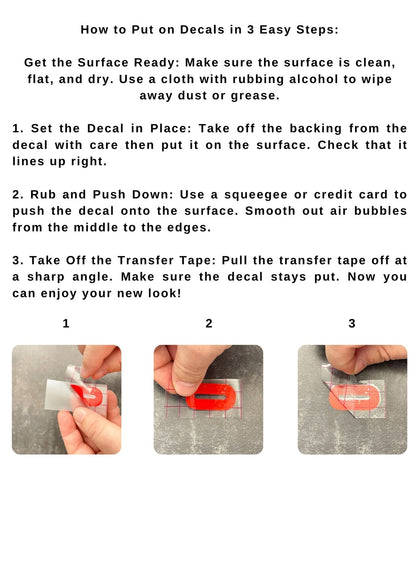 Racing car custom number