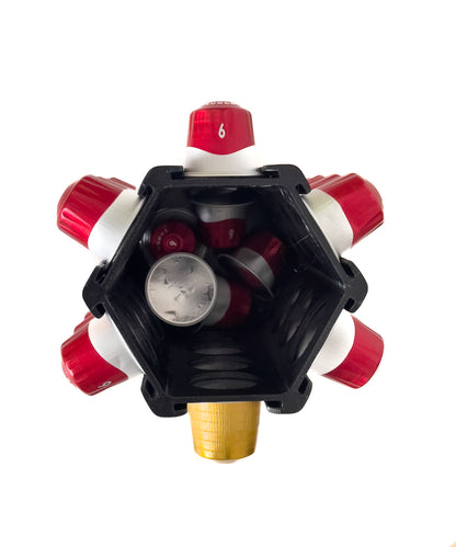 360 Rotatable Nespresso Coffee Capsule Carousel Storage Rack