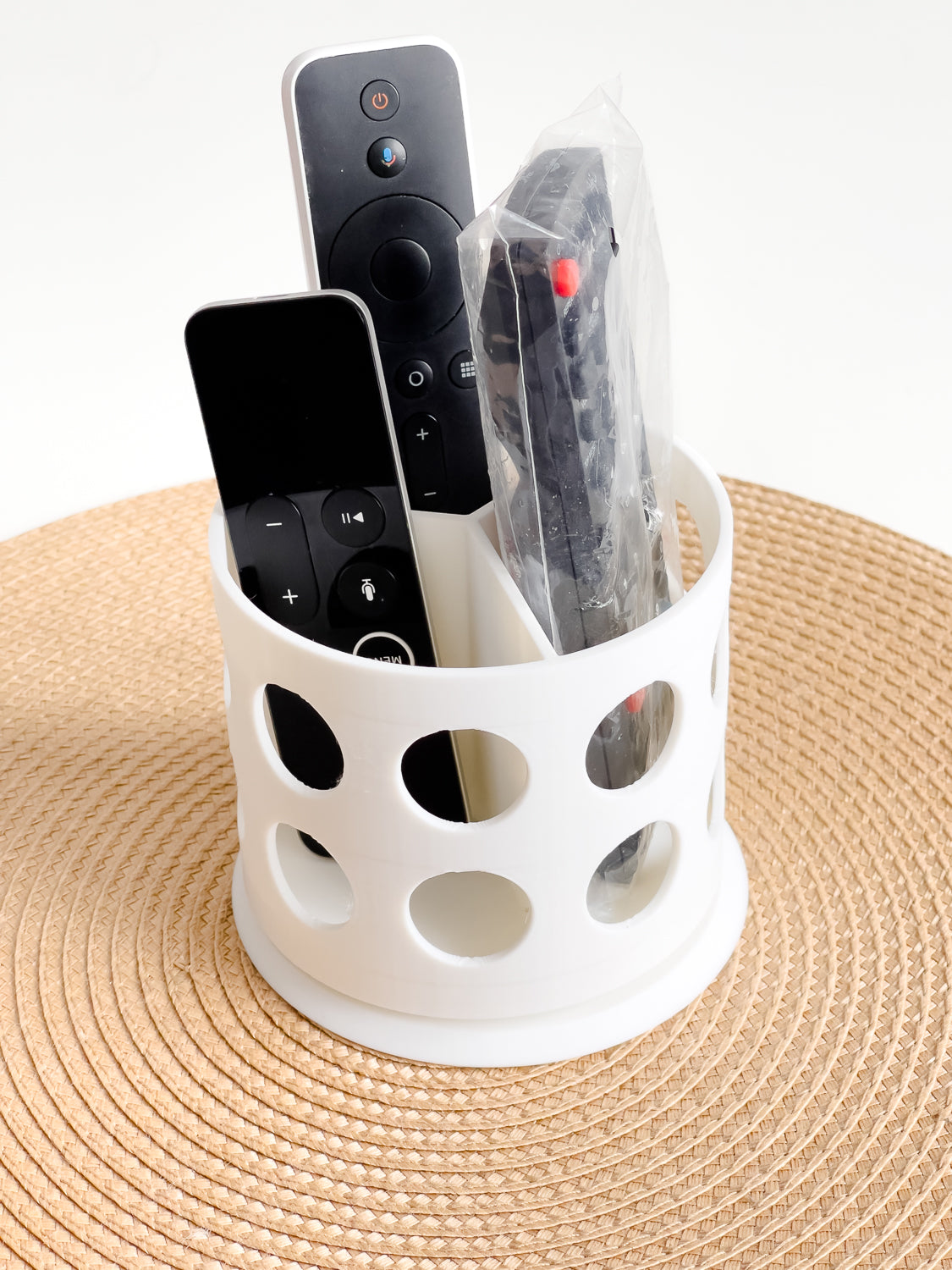 360 Rotatable Remote Control Organizer