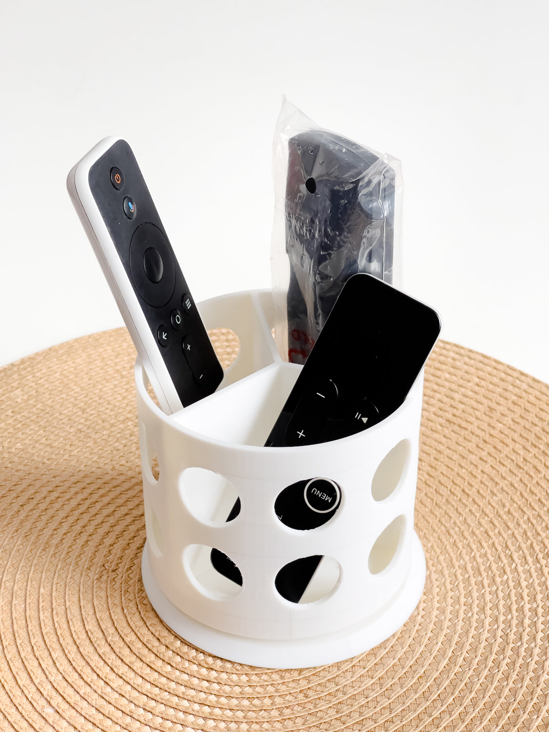 360 Rotatable Remote Control Organizer