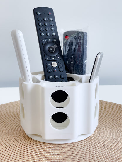 360 Rotatable Remote Control Organizer