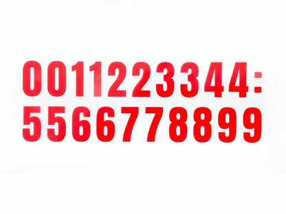 Комплект стикери с цифри от самозалепващ се винил - Пощенски кутии | Телефонен номер | Занаяти | Врати