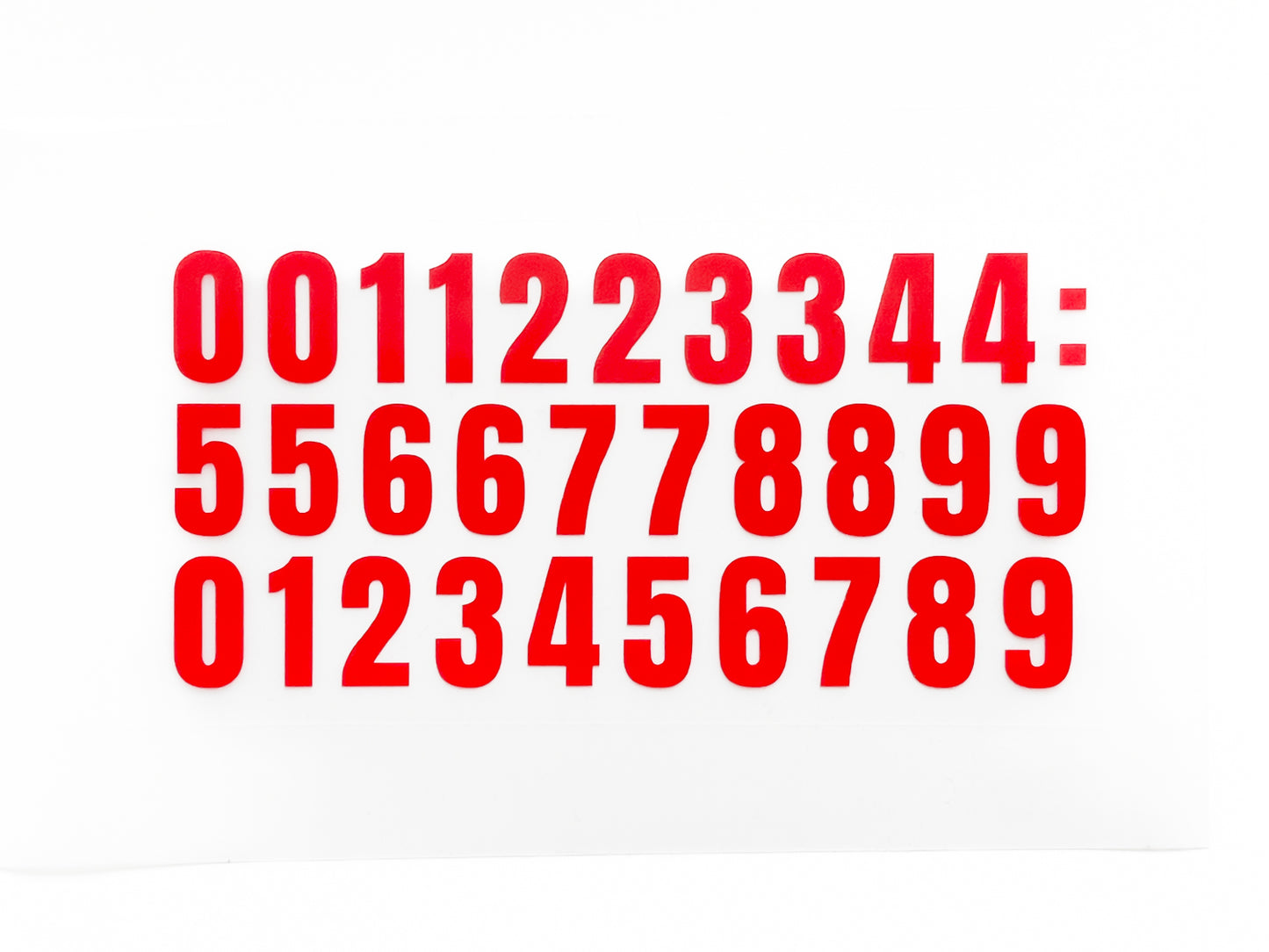 Комплект стикери с цифри от самозалепващ се винил - Пощенски кутии | Телефонен номер | Занаяти | Врати