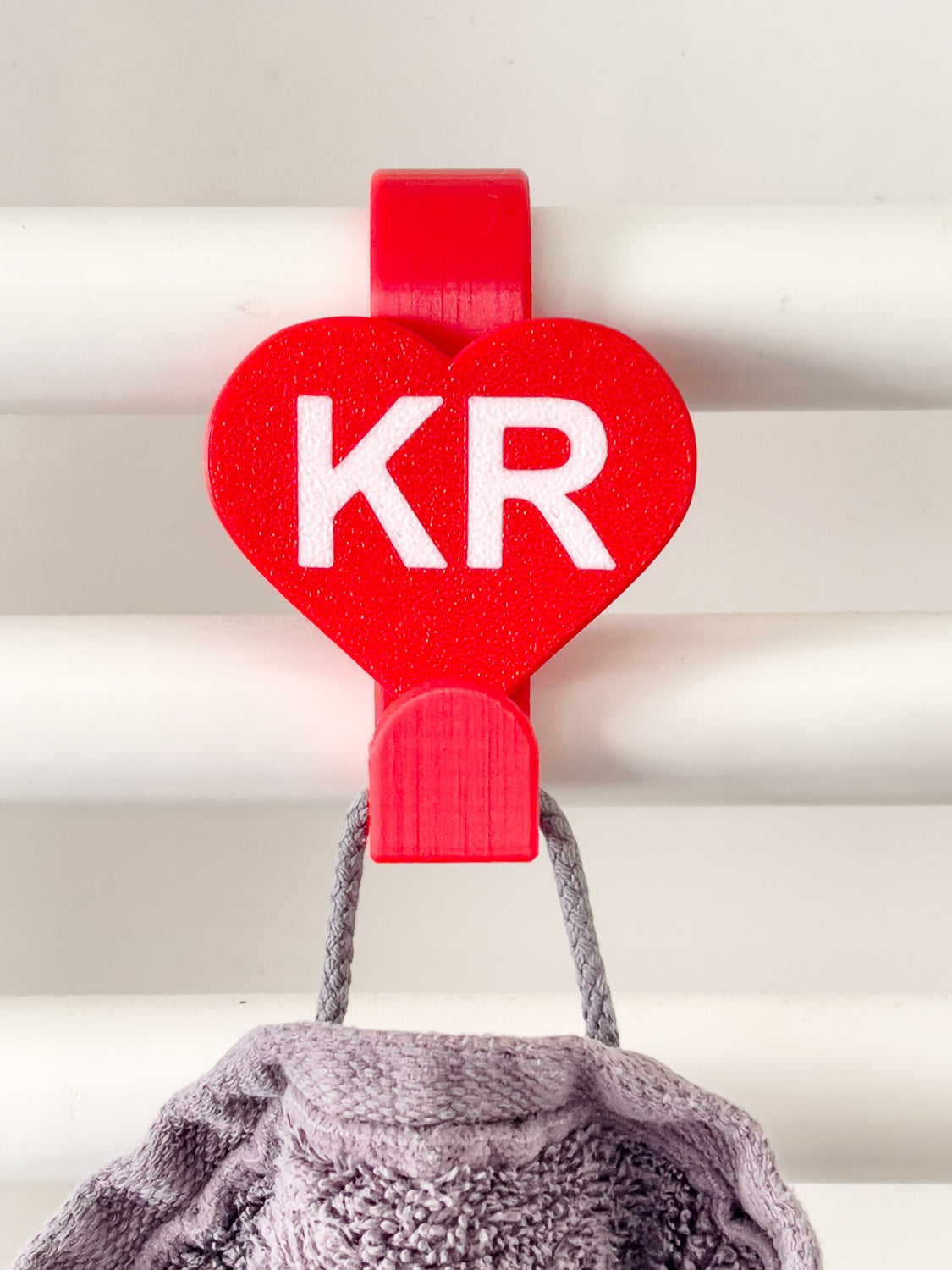 Heart-Shaped Cable Holder