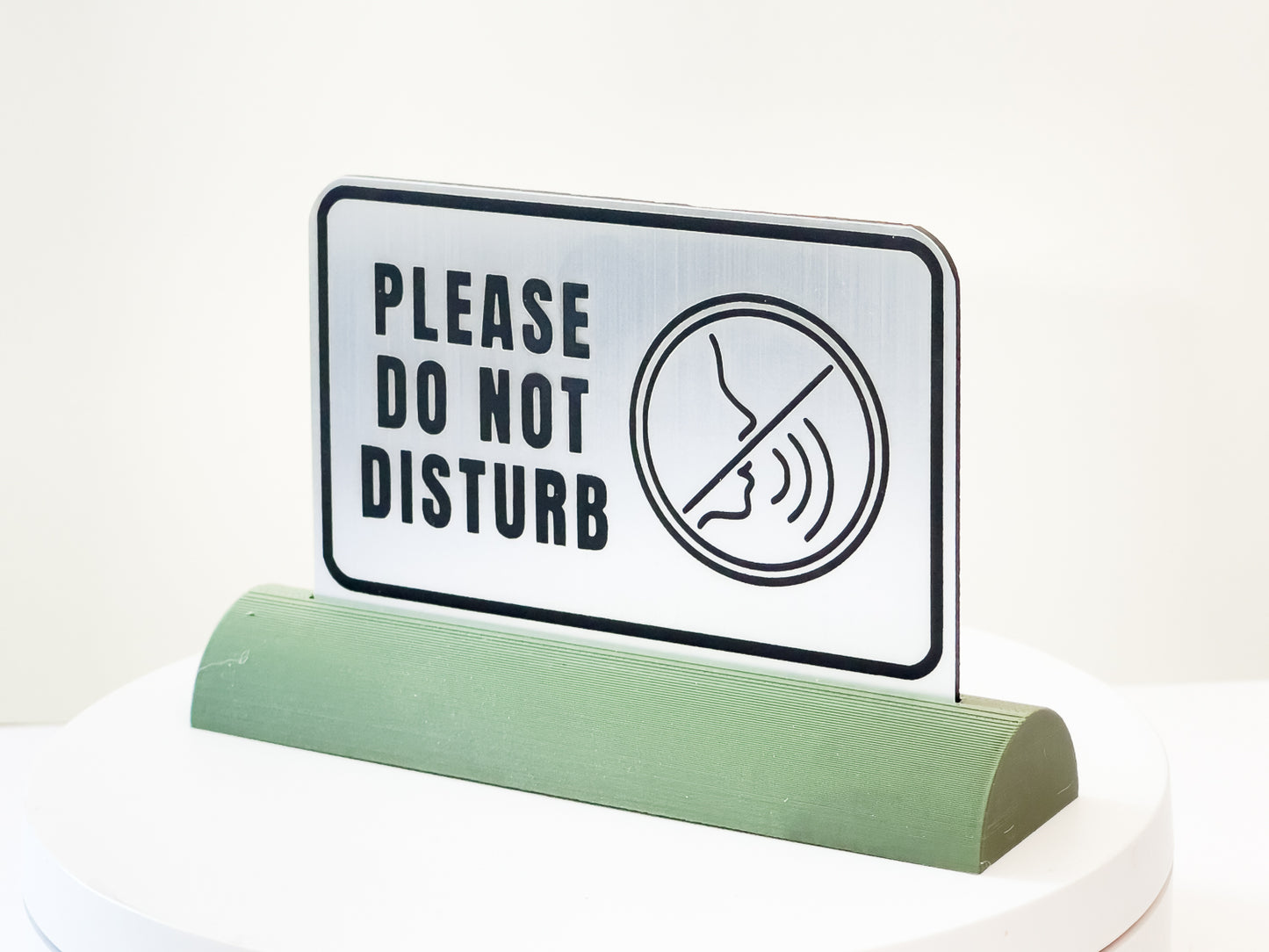 Acrylic "Please Do Not Disturb" Sign