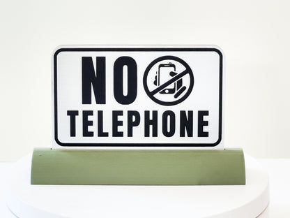 Acrylic "No Mobile Phones Allowed" Sign