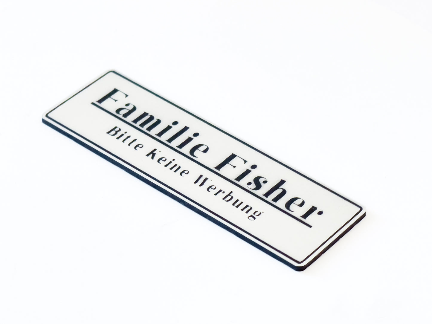Personalized Family Name Tag for Letterbox