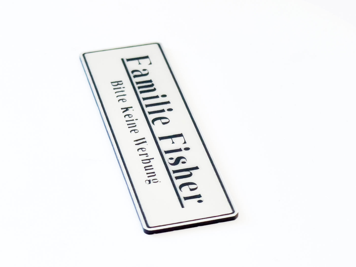 Personalized Family Name Tag for Letterbox