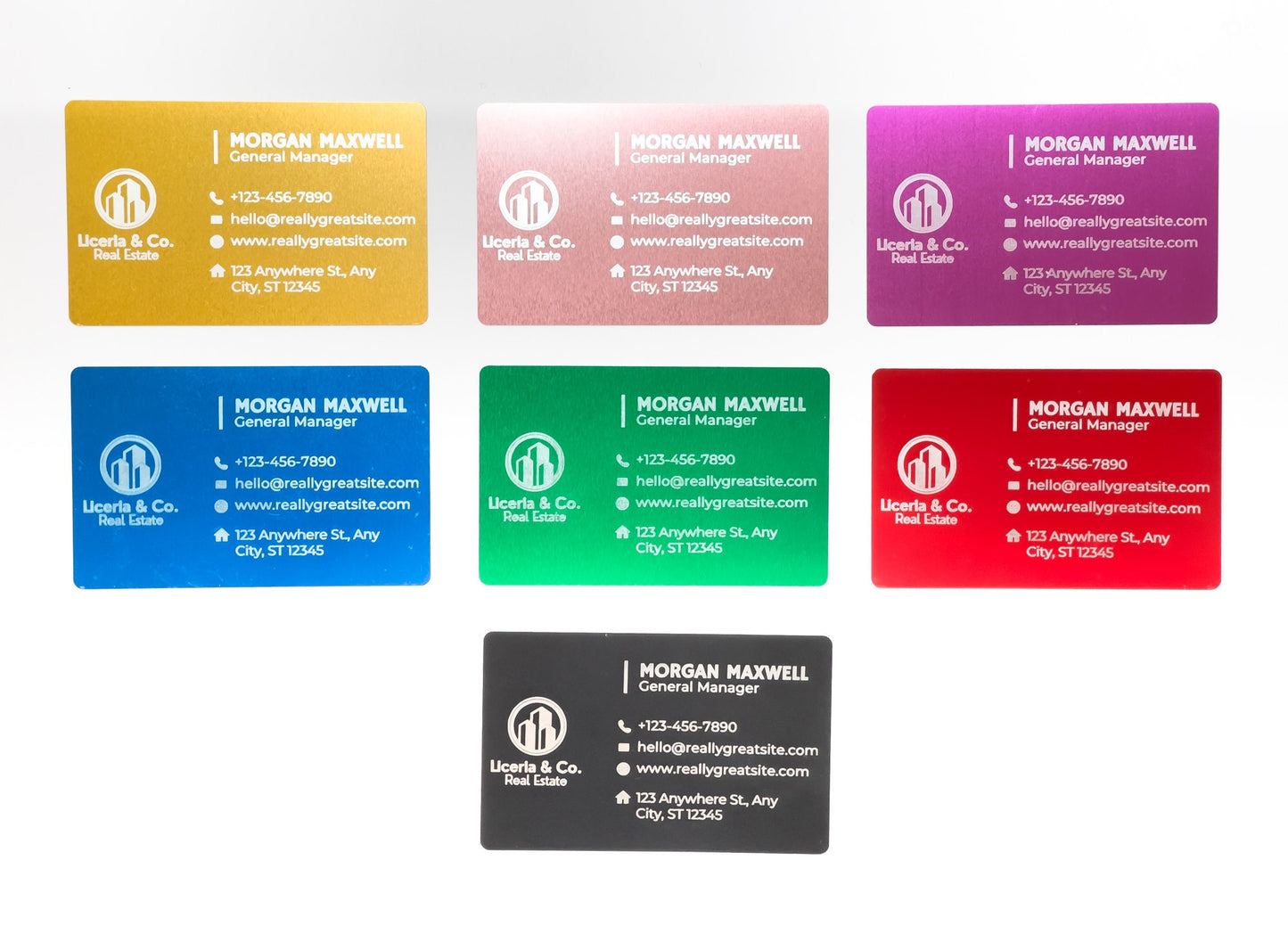 Custom Engraved Aluminum Business Cards – Make Your First Impression Unforgettable!