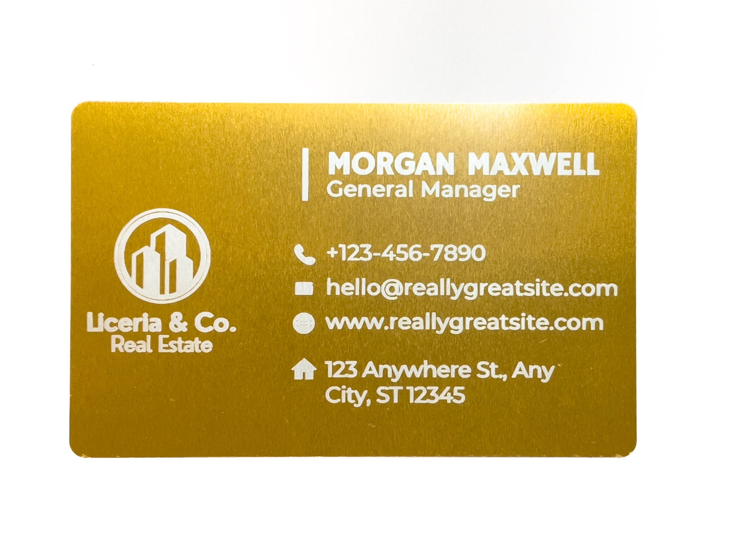 Custom Engraved Aluminum Business Cards – Make Your First Impression Unforgettable!
