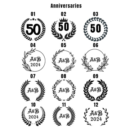 Персонализирана чаша за вино-шампанско