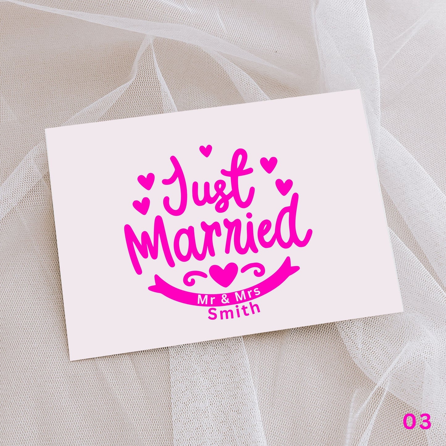 Wedding- Decal / Car Sticker