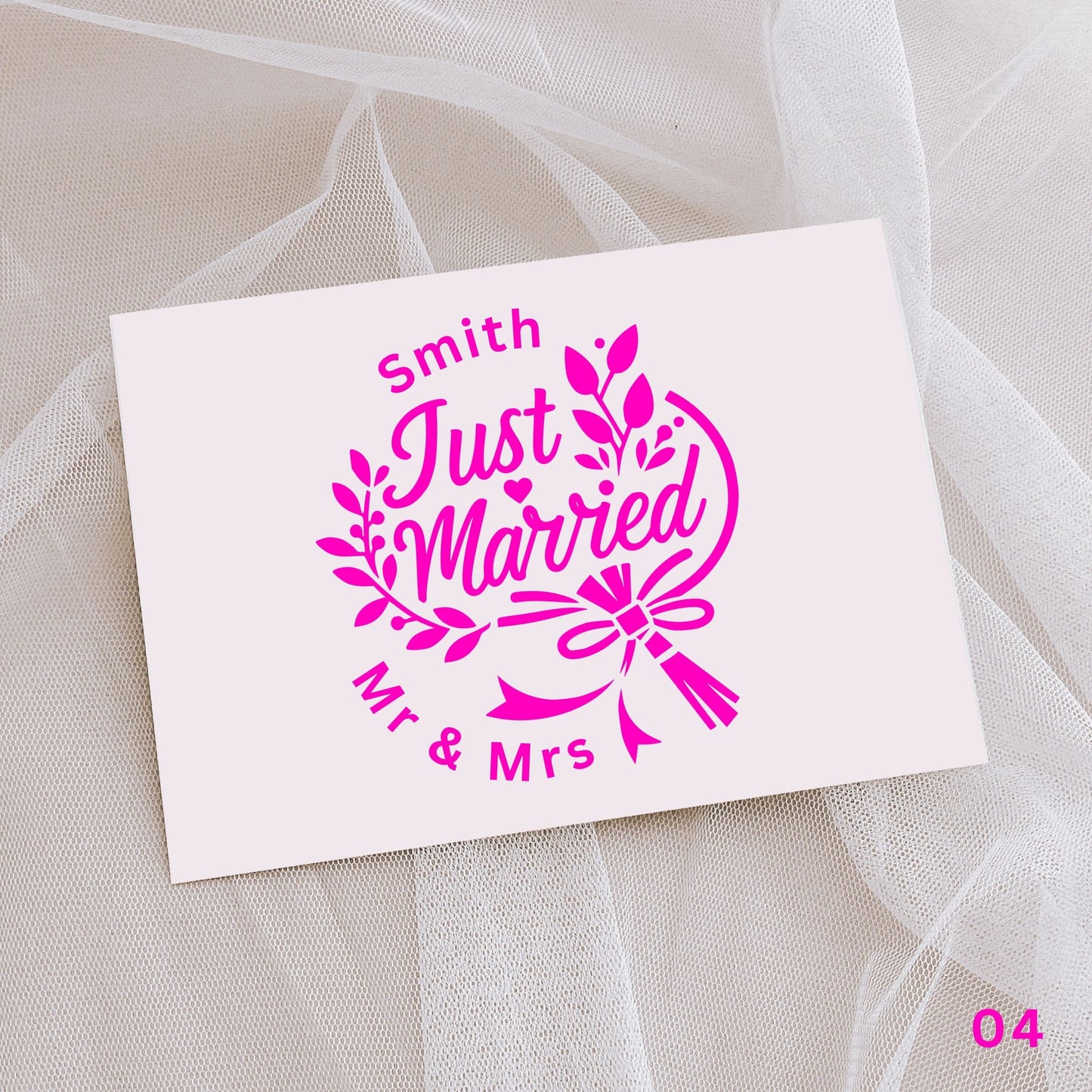 Wedding- Decal / Car Sticker