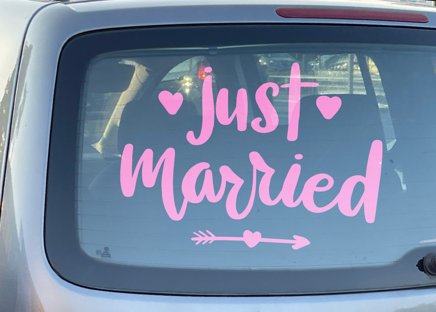 Wedding- Decal / Car Sticker