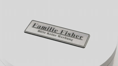 Personalized Family Name Tag for Letterbox