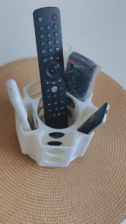 360 Rotatable Remote Control Organizer