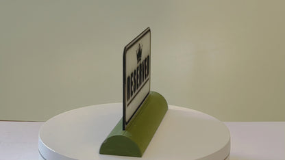 Acrylic "Reserved" Table Sign