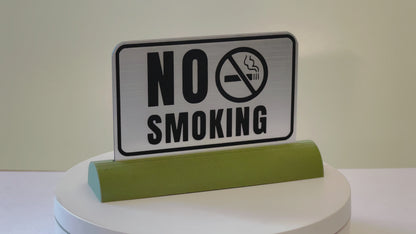 Acrylic "No Smoking" Table Sign