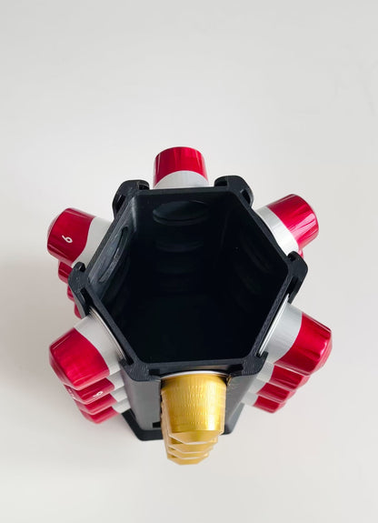 360 Rotatable Nespresso Coffee Capsule Carousel Storage Rack