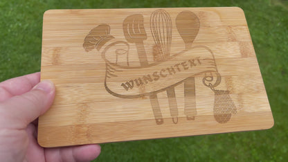 Personalised Bamboo Chopping Board